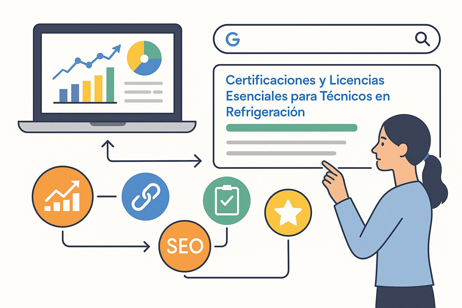 Diagrama sobre certificaciones licencias refrigeracion