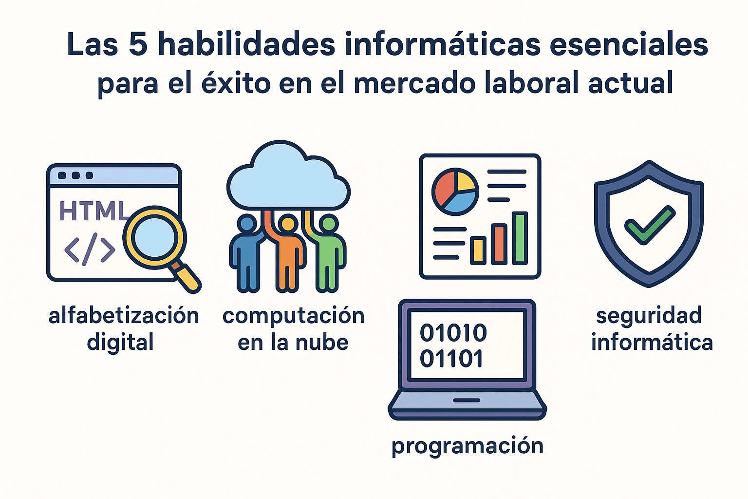 Representación visual de un escudo digital protegiendo datos y redes, simbolizando la ciberseguridad y la gestión de riesgos