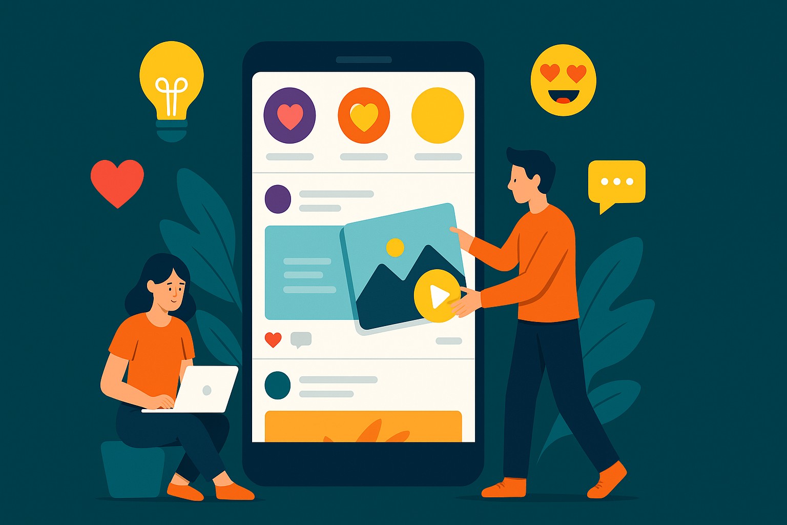 Ideas de Contenido para Redes Sociales: Atrae y Retén a tu Audiencia con Creatividad