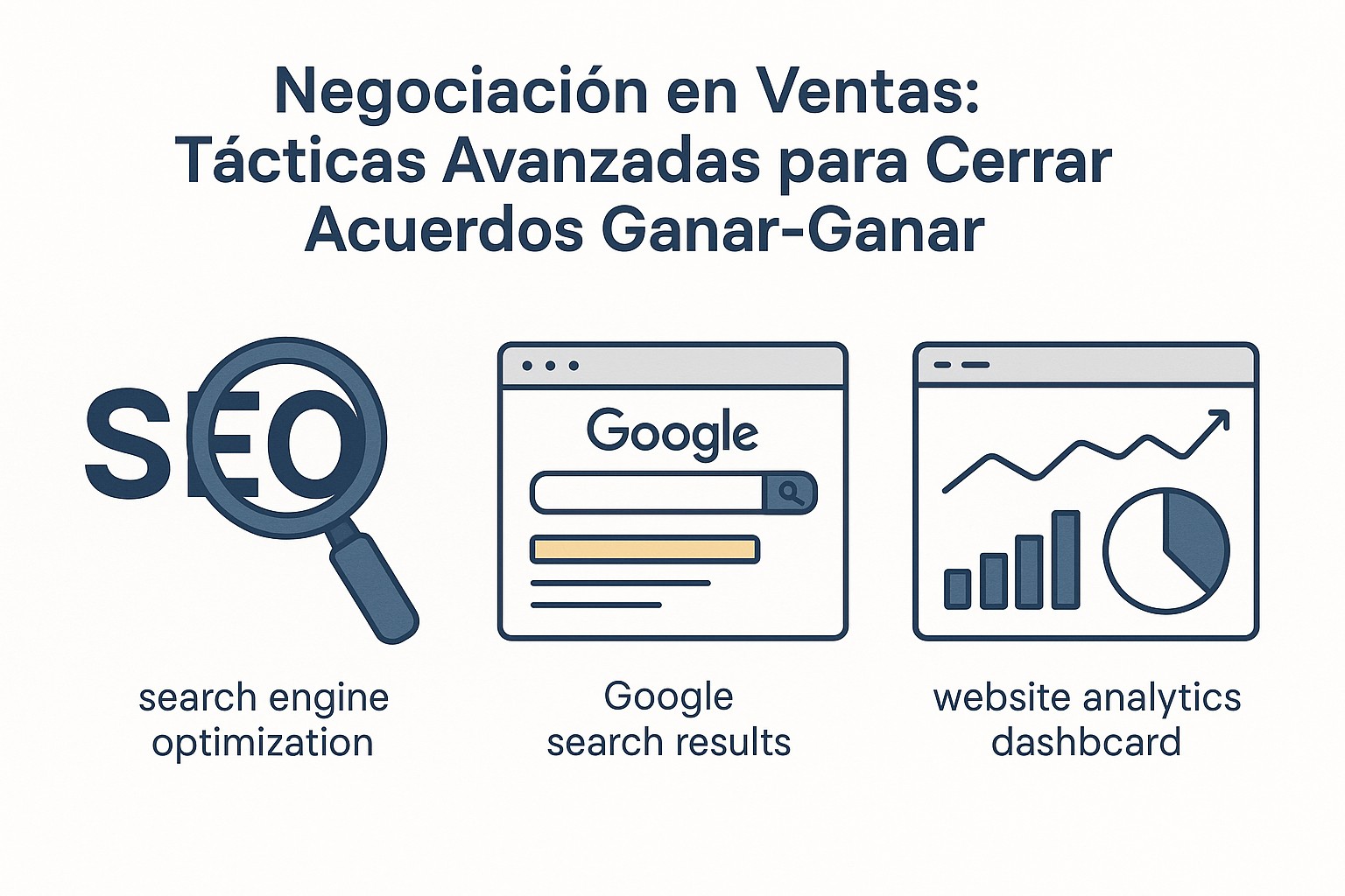 Ilustración sobre negociacion en ventas tacticas