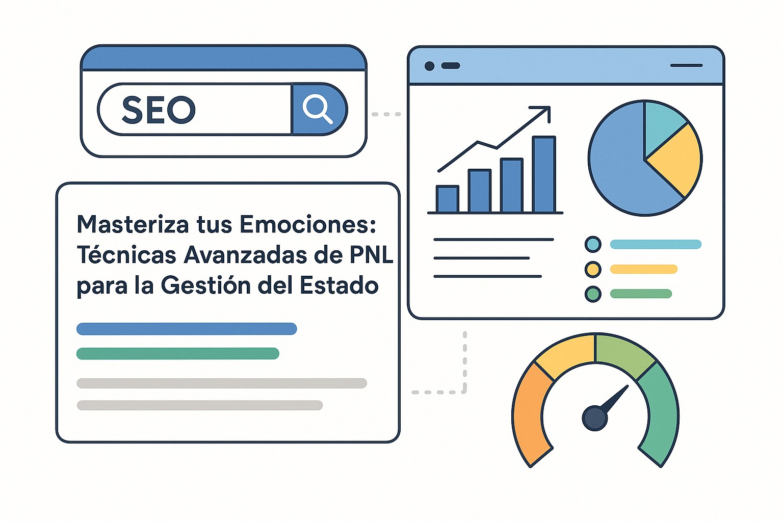 Persona aplicando una técnica de PNL para gestionar sus emociones, como tocar un punto específico en su mano