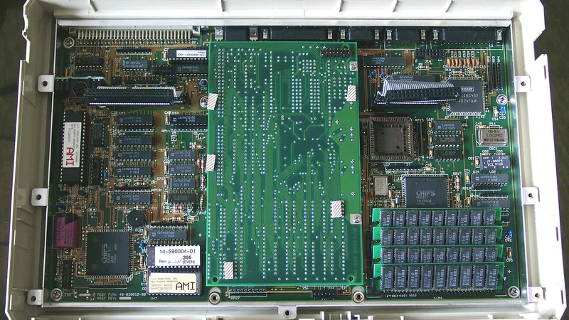 Desarme técnico y verificación de hardware en computadora portátil