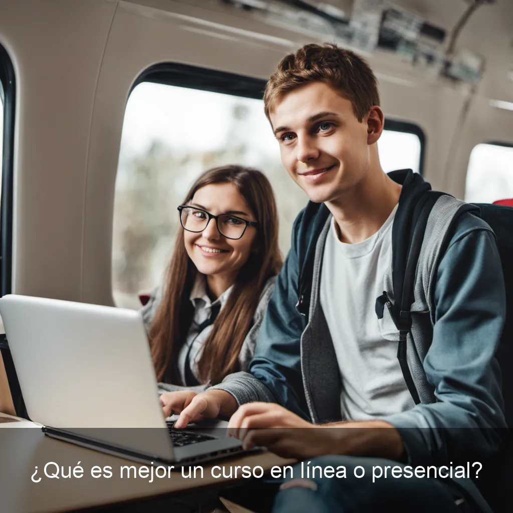 Cursos online vs presencial